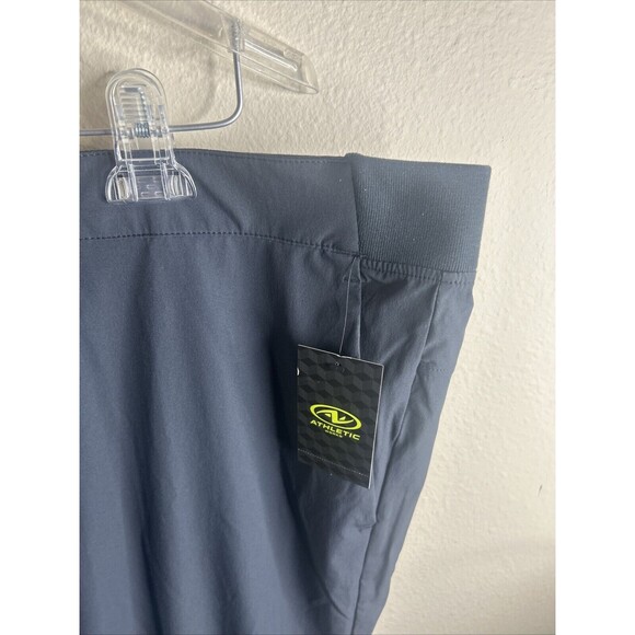 Athletic Works NEW Mens XL 40-42 ZIP POCKETS STRETCH JOGGER Moisture Gray - Picture 7 of 12
